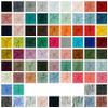 VmG-Store Solid Jersey Fabric by the Meter, 75 Colors, Cotton Jersey Sewing Fabric, 150 cm Wide (001 | Black) view 1