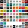 VmG-Store Solid Jersey Fabric by the Meter, 75 Colors, Cotton Jersey Sewing Fabric, 150 cm Wide (001 | Black) view 2