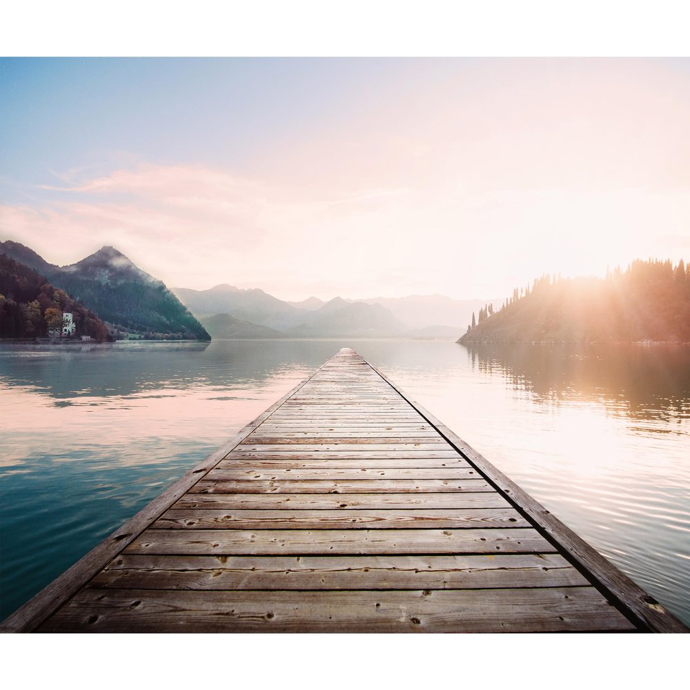 murando Premium Non-Woven Photo Wallpaper, Landscape, 350 x 256 cm, Bedroom