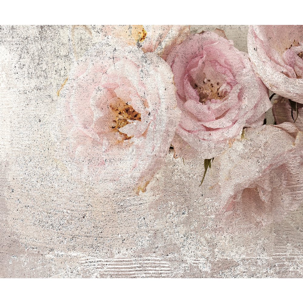 murando Premium Non-Woven Floral Photo Wallpaper, 250 x 175 cm, Bedroom, Modern