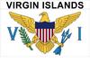 2 x Virgin Islands Refrigerator Magnets, USA, 6 x 3.5 cm view 1