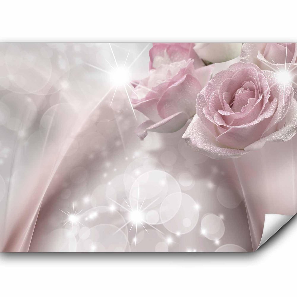 murando Premium Non-Woven Rose Photo Wallpaper, 150 x 105 cm, Bedroom, Full HD