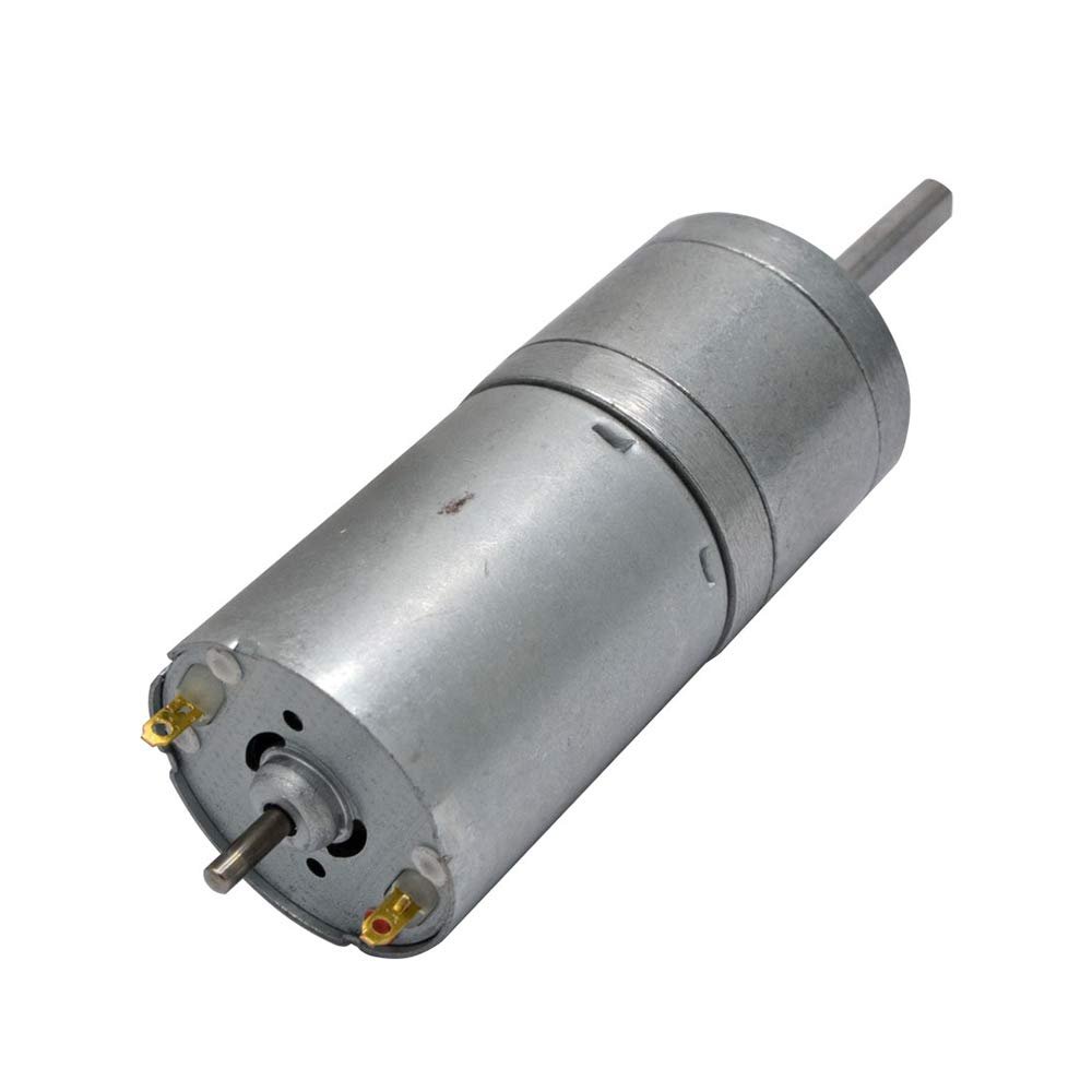 9V DC Geared Motor, 86 RPM, 25mm, High Torque