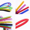 1 m Silicone Tube, 0.5/1/2/3/4/5/6/7/8/9/10/12–25 mm, Flexible Rubber Hose, Food-Grade Soft Drink Tube, White/Black/Yellow/Blue/Green-Black, ID 14 x 18 mm OD view 3