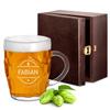 Maverton Traditional Engraved Beer Mug, 500 ml with Handle view 1