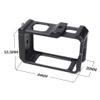 FEICHAO Camera Protective Cage with Cold Shoe Mount, 1/4-Inch Thread, for OSMO Action 3 view 2