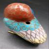 Zen Man China Cloisonné Bird Figurine, Decorative, 5 x 3 x 6 cm, A#-7-3 view 2