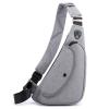 ADITAM Men's Sling Bag, Lightweight Crossbody Chest Pack, Gray view 1