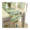 Stfery Modern Blue Geometric Diamond Table Runner, 32 x 180 cm view 1