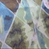 Stfery Modern Blue Geometric Diamond Table Runner, 32 x 180 cm view 4