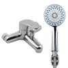 MOKEKA Bathtub Faucet Mixer, Wall-Mounted Faucet with Handheld Shower view 1