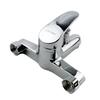 MOKEKA Bathtub Faucet Mixer, Wall-Mounted Faucet with Handheld Shower view 4