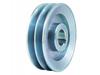 HB SPB V-Belt Pulley 2x17 mm, 120 mm Double Pulley, 24 mm Bore, 8 mm Groove view 1