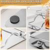 Metal Serving Tray with Handles, 34.5 x 19.5 cm, Large Rectangular Tray view 4