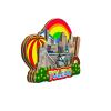 Albany, Oregon USA Wooden 3D Landmark Refrigerator Magnet view 2