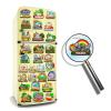 Albany, Oregon USA Wooden 3D Landmark Refrigerator Magnet view 4