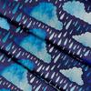Xtremepads Cloud-Rain Watercolor Pattern Rectangular Linen Tablecloth, 60 x 102 in, Washable, Wipeable, Decorative view 3