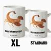 Mr. & Mrs. Panda Personalized Scorpio Zodiac Mug with Name view 3