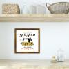 Welcome to My She Shed Sewing Room Wooden Wall Sign, 30.5 cm view 4