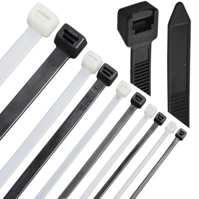 100 Black Nylon Cable Ties, 12.4 x 730 mm, PROTECTOX