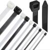 100 Black Nylon Cable Ties, 12.4 x 730 mm, PROTECTOX view 1