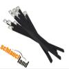 100 Black V2A Stainless Steel Cable Ties, 7.9 x 200 mm view 3