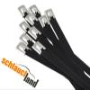 100 Black V2A Stainless Steel Cable Ties, 7.9 x 200 mm view 4