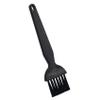 ESmoda 6-in-1 Portable Nylon Anti-Static Keyboard Cleaning Brush Kit, Black (Zipper Pouch) view 3