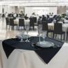 MyVorrei Round Tablecloth, Stain-Resistant Jacquard Polyester, 100%, 220 x 220 cm view 2