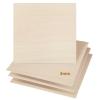 Dofiki 25-Pack 3mm Basswood Plywood Sheets, 12 x 12 in, for Crafts and Laser Cutting view 1