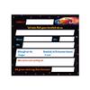 Junapack 12 Race Car Birthday Invitations with Envelopes, Bags and Stickers view 4