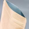 500 Brown Slim-Size Flat-Bottom Bags with Zip Closure and Aroma Valve, 170 x 90 x 310 mm, 500 g, Food-Safe | HUTNER view 3