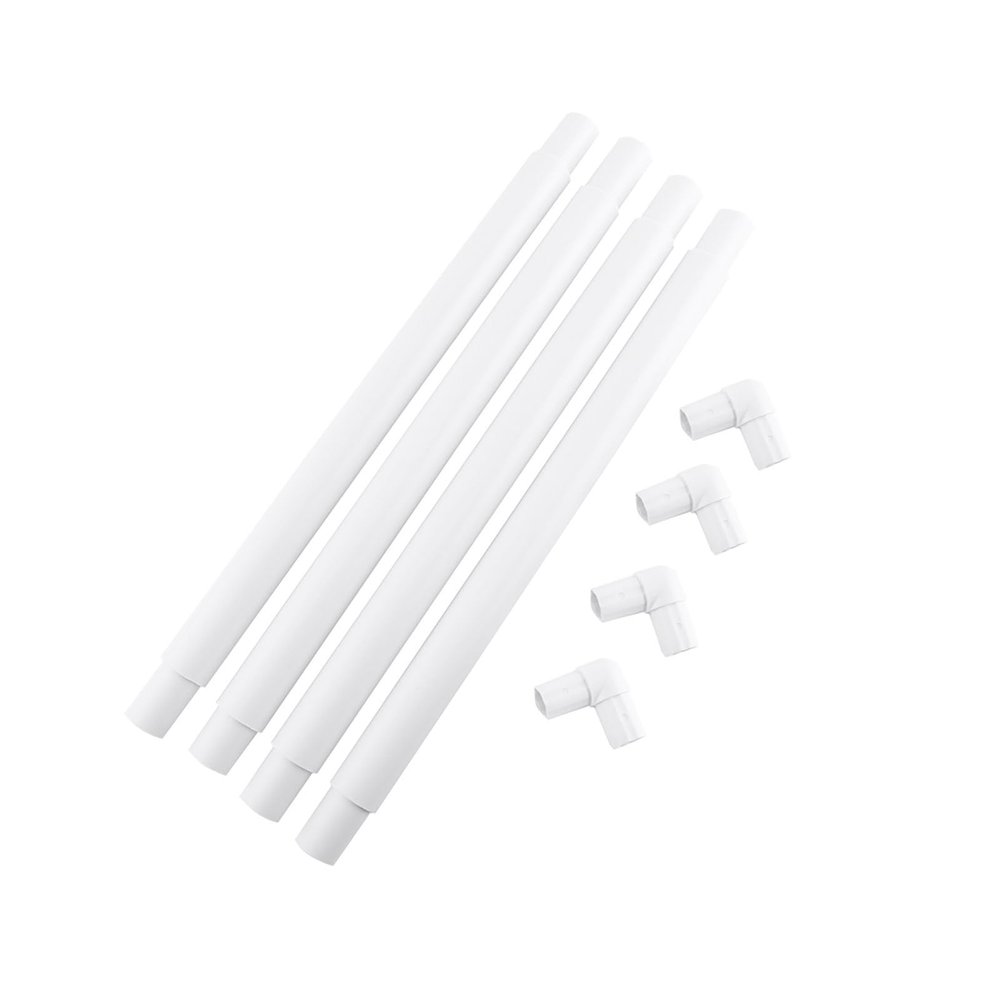 Adjustable Plastic Embroidery Frames, 20.3 × 20.3 cm and 43.1 × 43.1 cm