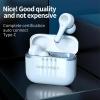 Bluetooth 5.2 In-Ear ANC Headset for Apple iPhone SE 2022, White view 3