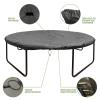 Pro Black/Gray Winter Trampoline Cover for 180–183 cm view 2