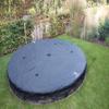 Pro Black/Gray Winter Trampoline Cover for 180–183 cm view 3