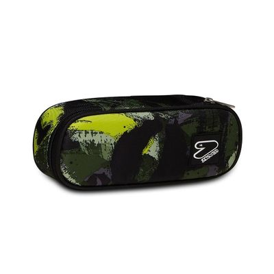 Seven Round Plus GRS Roller Stains Pencil Case, Dusty Olive, One Size