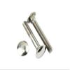 5 Carriage Bolts DIN 603 M8 x 130 - V2A Stainless Steel view 1