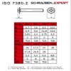 10 Button Head Flange Screws ISO 7380-2 M10 x 20 T50 Full Thread A2 view 3