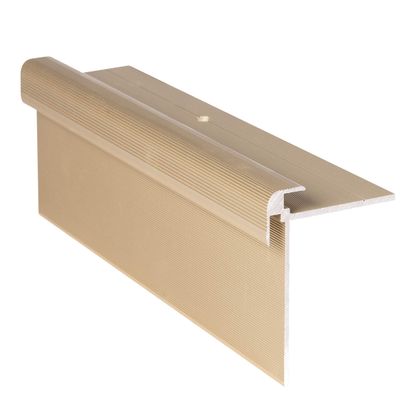 90 cm CLASSIC Stair Profile, 7 mm, Stair Edge Profile, Brass
