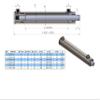 Double-Acting Hydraulic Cylinder 70/40 (70/40-100 mm) view 2