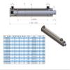 Double-Acting Hydraulic Cylinder 70/40 (70/40-100 mm) view 4