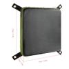Duendhd Square Foam Punching Bag and Wall Pad for Taekwondo, Karate, and Martial Arts view 2