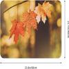 Torribala Non-Slip Bath Mat, Autumn Maple Leaves in Sunlight, 40 x 60 cm view 3