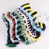 Striped Socks | Classic Striped Socks for Adults & Children | High-Quality Combed Cotton (Wine, One Size) view 3