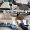 uyeoco Velvet Sofa Cover, 1/2/3/4-Seater and L-Shaped Sectional, Color E, 70 x 150 cm, 1 Piece view 2