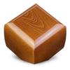 Modern Wooden Ash Urn for Adults, Natural Solid-Wood Urn for Home or Funeral, Single-Color view 1