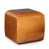 Modern Wooden Ash Urn for Adults, Natural Solid-Wood Urn for Home or Funeral, Single-Color view 2