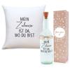 OWLBOOK “Wherever You Are” Personalized Gift Set: Bottle Light and Pillow view 1