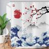 ASDCXZ Plum Blossom Shower Curtain 165 x 180 cm with 12 Hooks view 2